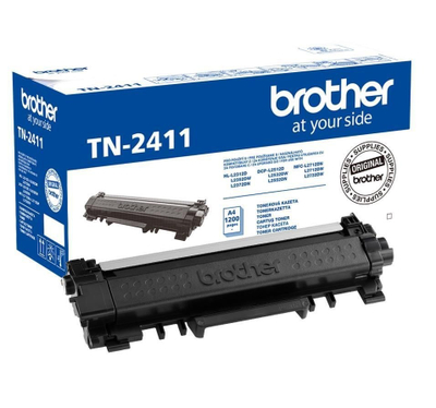 Toneri Brother TN-2411, origjinal, 1200 faqe, i zi
