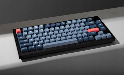 Tastierë Keychron V1 Max Gateron Banana Switch Belaidė, e zezë