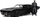 Lodër Jada Batman Batmobile 32731, figurë dhe makinë die cast, shkalla 1:24, i zi