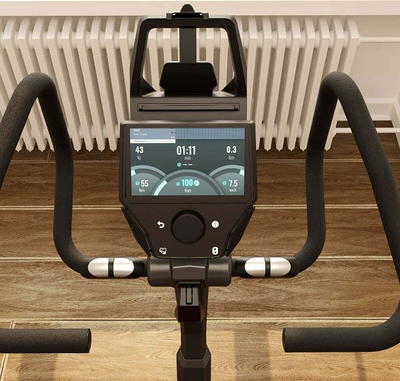 Biçikletë fikse Kettler Tour 800, me frena induction, mban deri 150 kg, e zezë