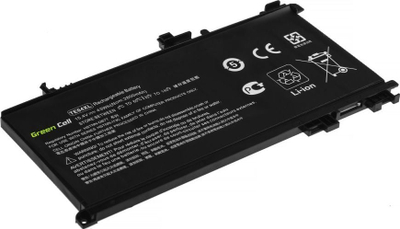 Bateri laptopi Green Cell TE04XL, 15.4V, 2800mAh, e zezë