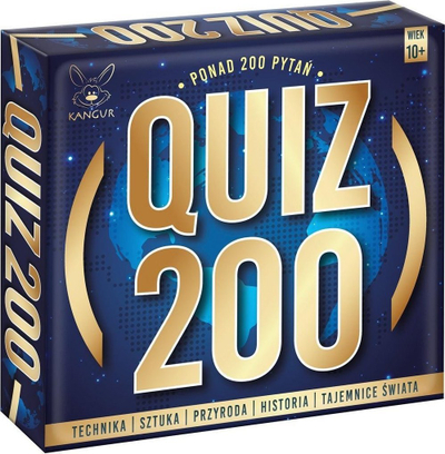 Lojë tavoline Kangaroo Quiz 200, 200 pyetje, edukative, shumëngjyrëshe