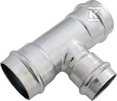 T nyje çeliku IBP, 22mm, për presim