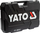 Set veglash Yato YT-38841, 216 pjesë, krom vanadium, argjendtë