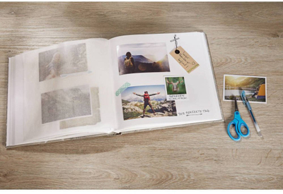 Album fotografik Walther Season Blue, 30x30cm, 100 faqe, blu