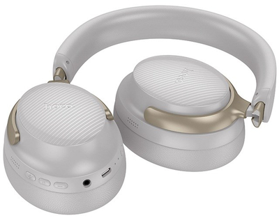 Kufje wireless on-ear Hoco ANC W53 Plus, Bluetooth 5.4, ANC, gri