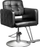 Karrige berberi System Capelli Barber Chair 90-1, me mekanizëm hidraulik, bazë rrethore metalike, e zezë