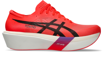 Atlete vrapimi ASICS Tokyo, rrjetë që merr frymë, FF Leap, të kuqe