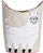 Кош за алишта за бебиња 3 Sprouts Baby Laundry Hamper, полиестер, мотив лама, бела беж