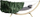 Mbulesë për lëkundëse Amazonas Hammock Cover, 320–395 cm, që s’e merr uji, e gjelbër