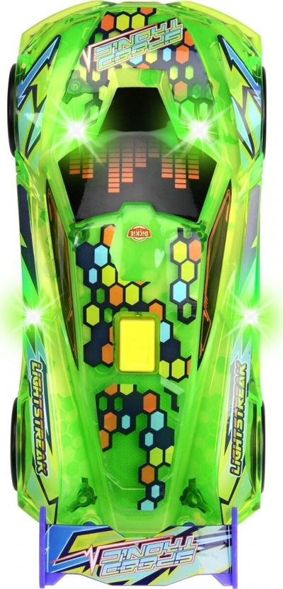 Makina lodër Dickie Streets Beatz Speed Tronic, 20 cm, drita dhe muzikë
