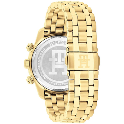 Orë për meshkuj Tommy Hilfiger TH85 Chronograph 1792158, e artë