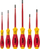 Set kaçavidash Wiha SoftFinish electric slimFix, 6 copë, të izoluara 1000V, flat edhe Phillips