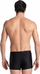 Boxerë noti për burra Arena Dive Swim Short, MaxFit Eco, thahen shpejt, të zinj me jeshile