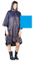 Xhaketë shiu Poncho, blu