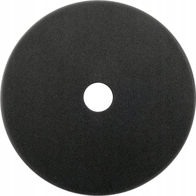 Sfungjer lustërimi Yato 130x150mm, i butë, me ngjitës hook and loop, i zi