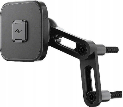 Mbajtëse telefoni për motor Peak Design Motorcycle Brake Clutch Mount, që vihet te frenat a embrioni, me SlimLink, e zezë