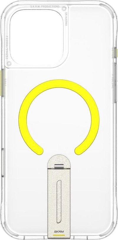 Këllëf telefoni Skinarma Helix për iPhone 16 Pro Max, me magnet MagSafe, transparent
