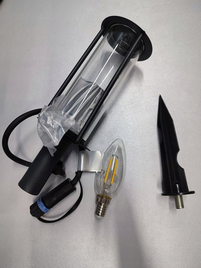 Dritë kopshti Paulmann Minipoller Classic 94323, LED 2W, Plug and Shine, antracit