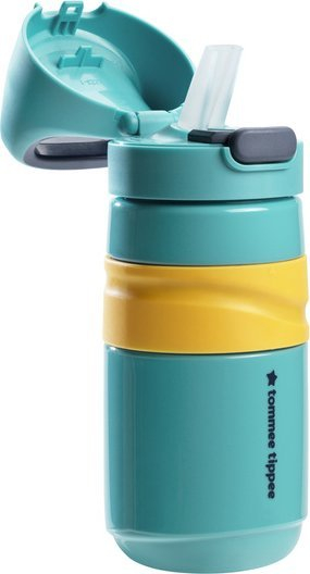 Shishe trajnimi Tommee Tippee Superstar Flip Top Sportee, 500ml, pa rrjedhje, blu