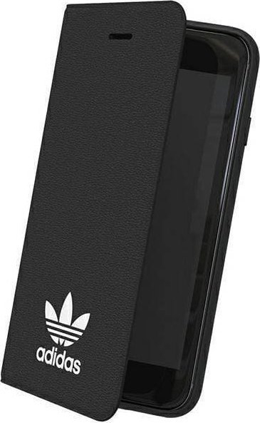 Mbrojtëse telefoni Adidas Originals Book Case për iPhone 8/7, Basic Logo, e zezë