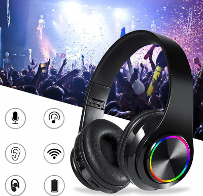 Kufje Tonsil T55BT Pro, Bluetooth 5.3, të zeza