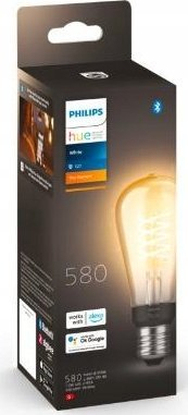 Llampë e zgjuar Philips Hue White Filament ST64, E27, Bluetooth, e bardhë vintage