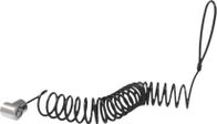 Kabllo sigurie për tablet Compulocks Universal Tablet Coiled Lock, 1.83m, argjendtë