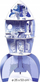 Set kreativ Djeco Color Assemble Play Space Rocket, 55 pjesë, DIY, shumëngjyrësh