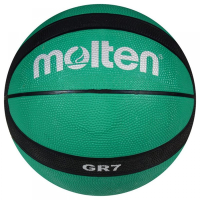 Top basketbolli Molten BGR7-GK, nr.7, gjelbërt/zezë