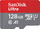 Картичка меморија SanDisk Ultra MicroSD, 128GB, Class 10, со SD адаптер