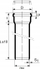 Tub kanalizimi MagnaPlast HT PLUS, PP 110mm, gjatësi 750mm, gri