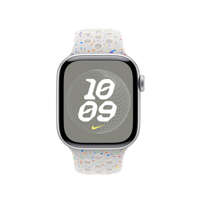 Apple Watch 40mm Nike Sport Band, Pure Platinum Nike Sport Band, M/L