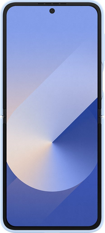 Mbulesë silikoni Samsung Silicone Case with Ring Galaxy Z Flip6, me unazë, blu