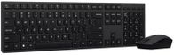 Set tastierë dhe mi Lenovo Professional Wireless Rechargeable, layout estonisht, Bluetooth, i zi