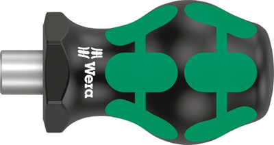 Mbajtëse bitash Wera Kraftform, 54 mm, prizë e shkurtër 1/4", jeshile me të zezë