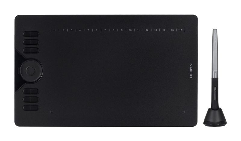 Tablet grafik Huion HS610, 8192 nivele presioni, suport Android, i zi