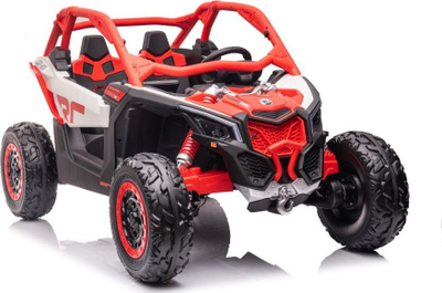 Makine elektrike për fëmijë Can-am RS DK-CA001, 4x4, dy ulëse, e kuqe