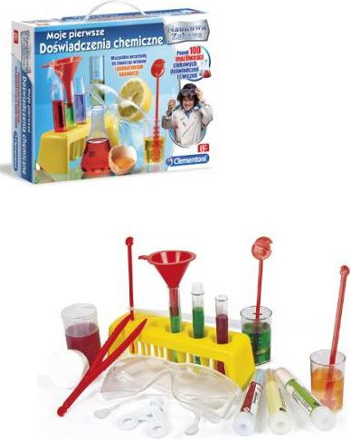 Едукативен хемиски сет Clementoni Scientific Fun My First Chemical Experiments, над 200 експерименти, за деца