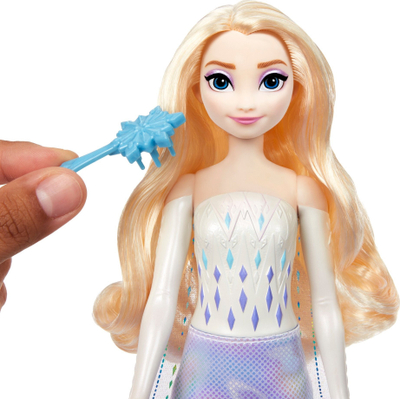 Kukull Disney Frozen Elsa Spin and Reveal, me aksesorë, për kalamaj 3+