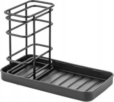 Organizues për mjete pastrimi ONLINE Cleaning Tool Drainer, metal edhe plastikë, 20 x 11 cm, gri