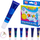 Set bojëra xheli për sticker Astra Creativo, 6x15ml, shumëngjyrëshe