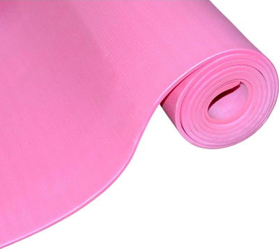Tapet fitnesi XQMAX Yoga Pilates EVA, 180x60 cm, 4 mm, rozë
