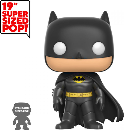 Колекционерска фигура Funko Pop DC Comics Batman, 48cm, винил, црна