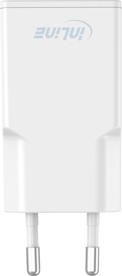 Полнач USB InLine Dual USB C, 30W PD PPS, бел