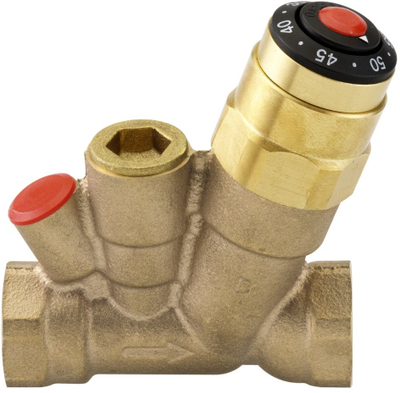Valvul termostatike për qarkullim Danfoss MTCV O, DN 15, për ujë t’u ngrohtë, metalike