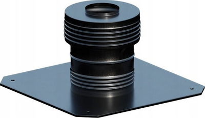 Pllakë çatie çeliku Ricom Flat, 60 mm, ngjyrë argjendi