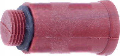 Prizë testu për rrjedhje Przybysz Plug, 1/2", plastike, e kuqe