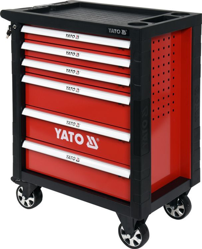 Set/kabinet me pajisje pune Yato, 6 sirtarë, 177 pajisje (YT-55300)