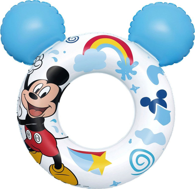 Unazë noti Bestway Mickey Mouse, PVC, 74 x 76 cm, shumëngjyrëshe